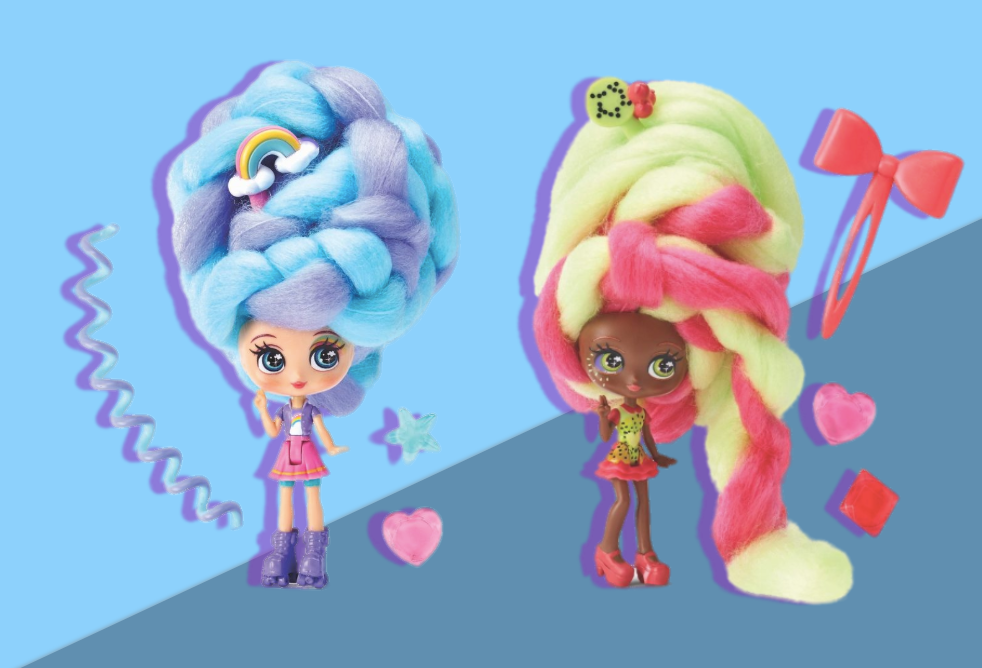 candy hair dolls